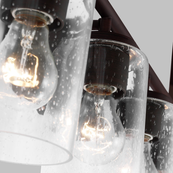 Generation Lighting Canada - 41173-710 - Four Light Wall / Bath - Oslo - Bronze