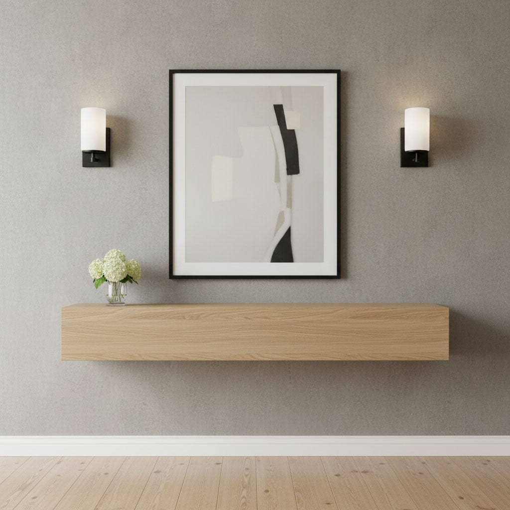 Generation Lighting Canada - 4124601-112 - One Light Wall / Bath Sconce - Alturas - Midnight Black