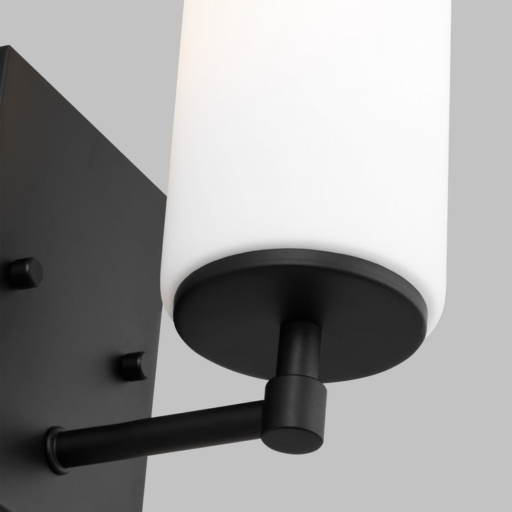 Generation Lighting Canada - 4124601EN3-112 - One Light Wall / Bath Sconce - Alturas - Midnight Black