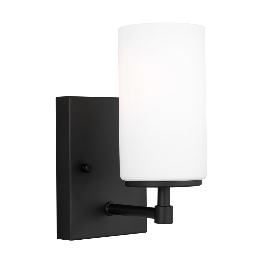 Generation Lighting Canada - 4124601EN3-112 - One Light Wall / Bath Sconce - Alturas - Midnight Black