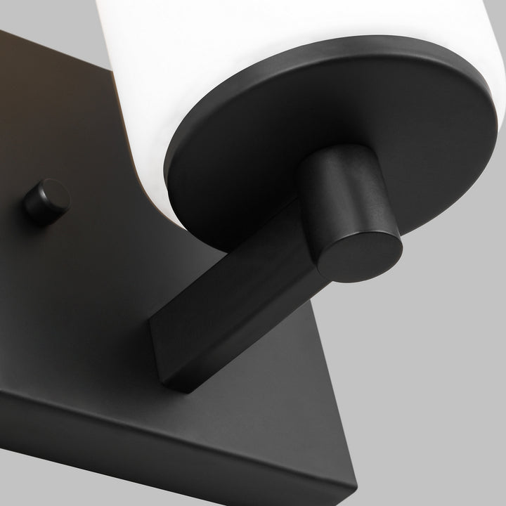Generation Lighting Canada - 4139101-112 - One Light Wall / Bath Sconce - Hettinger - Midnight Black