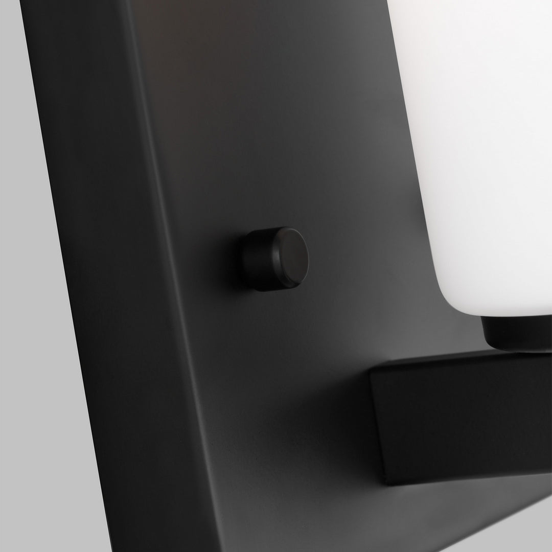 Generation Lighting Canada - 4139101-112 - One Light Wall / Bath Sconce - Hettinger - Midnight Black