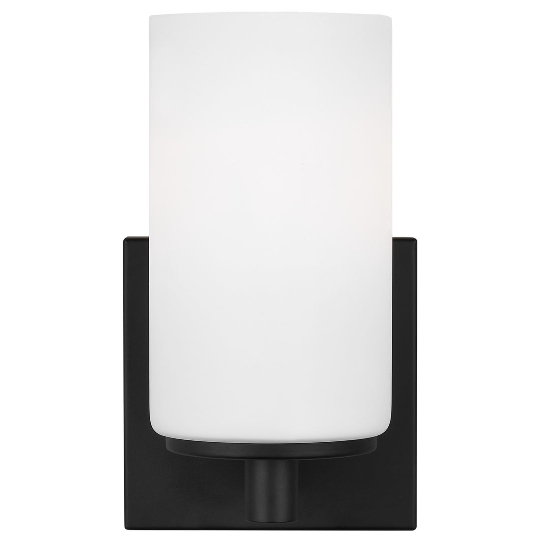 Generation Lighting Canada - 4139101-112 - One Light Wall / Bath Sconce - Hettinger - Midnight Black