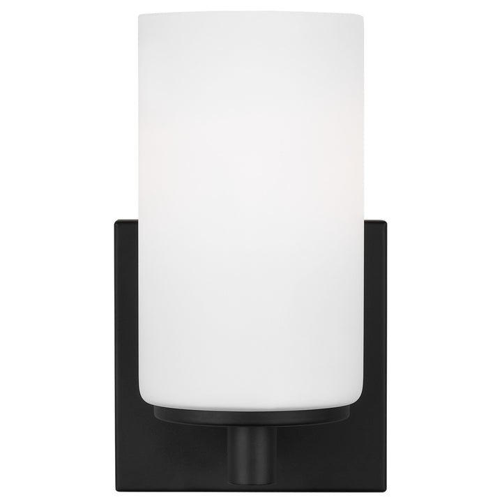 Generation Lighting Canada - 4139101-112 - One Light Wall / Bath Sconce - Hettinger - Midnight Black
