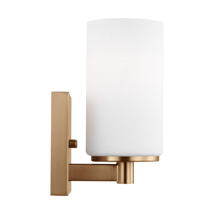 Generation Lighting Canada - 4139101-848 - One Light Wall / Bath Sconce - Hettinger - Satin Brass