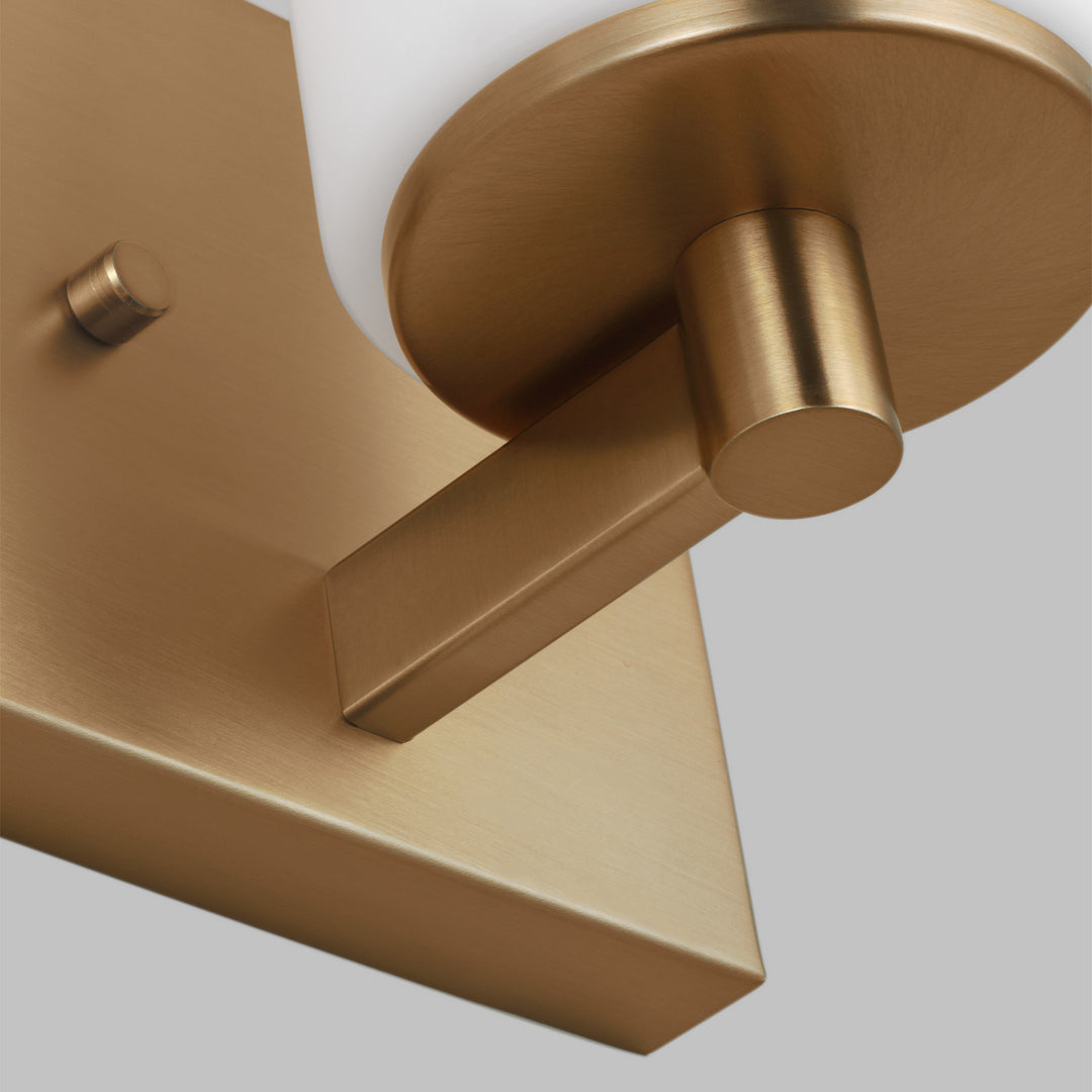 Generation Lighting Canada - 4139101-848 - One Light Wall / Bath Sconce - Hettinger - Satin Brass