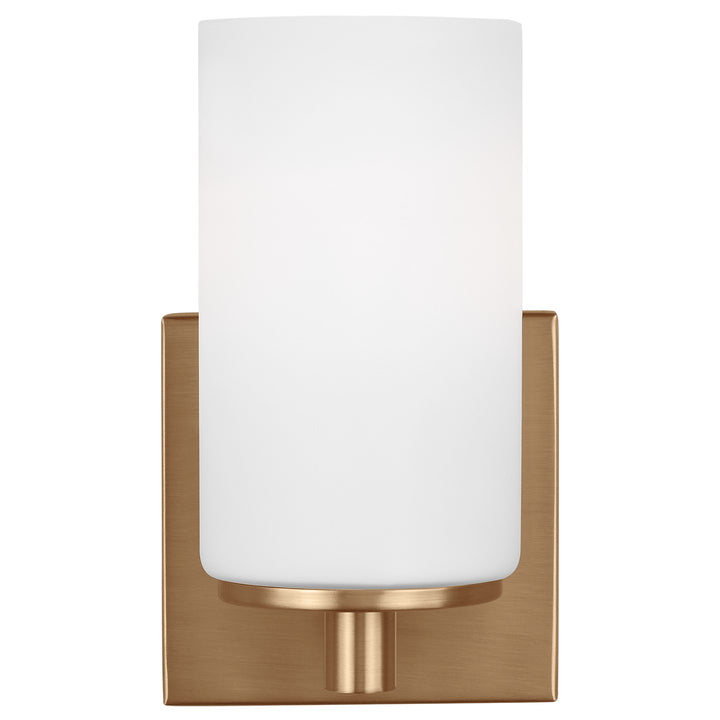 Generation Lighting Canada - 4139101-848 - One Light Wall / Bath Sconce - Hettinger - Satin Brass