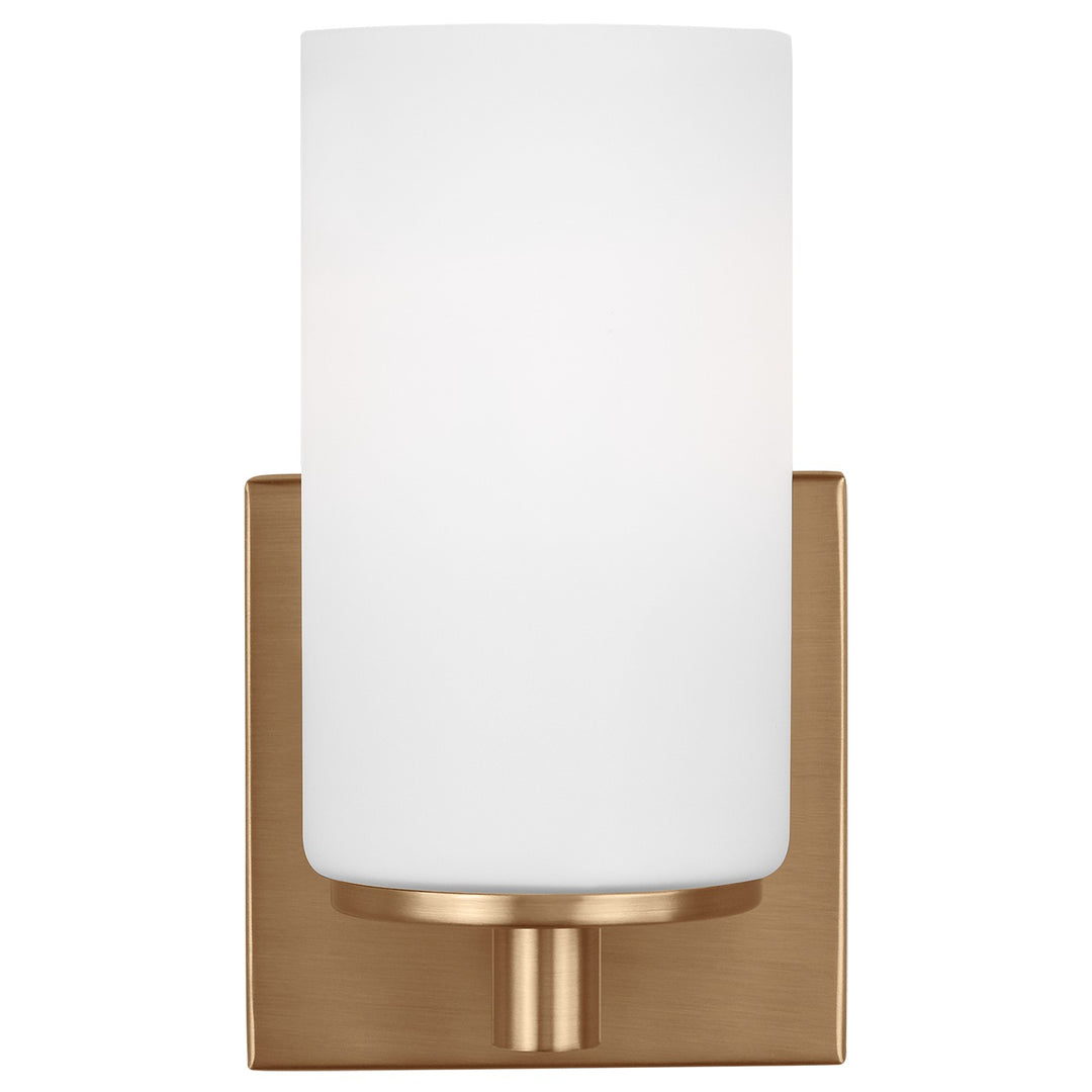 Generation Lighting Canada - 4139101EN3-848 - One Light Wall / Bath Sconce - Hettinger - Satin Brass