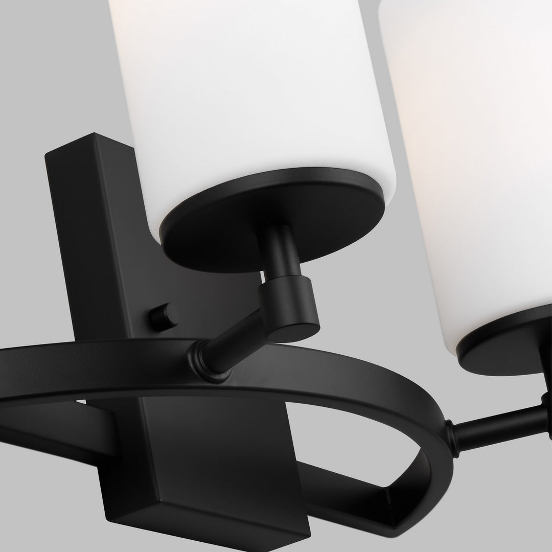Generation Lighting Canada - 4424602-112 - Two Light Wall / Bath - Alturas - Midnight Black
