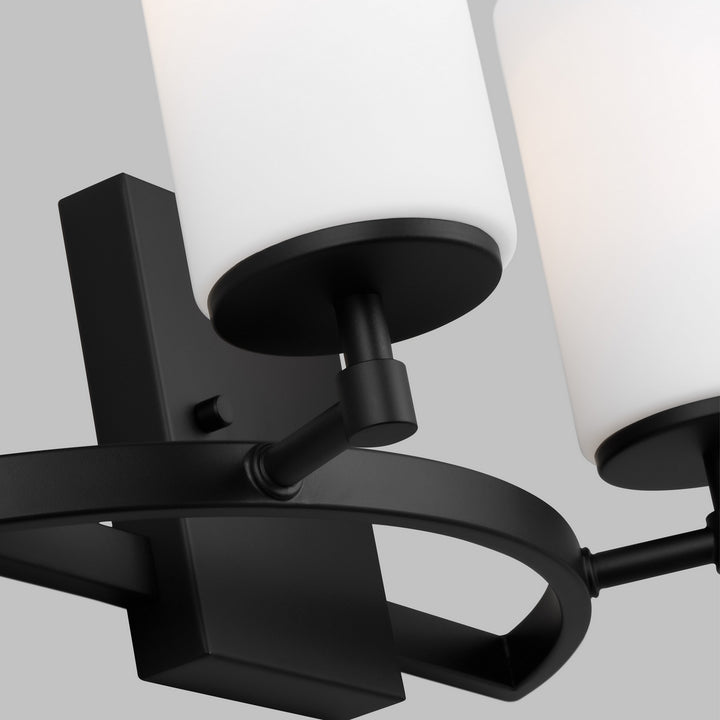 Generation Lighting Canada - 4424602-112 - Two Light Wall / Bath - Alturas - Midnight Black