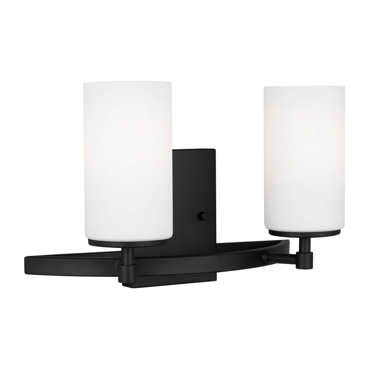 Generation Lighting Canada - 4424602EN3-112 - Two Light Wall / Bath - Alturas - Midnight Black