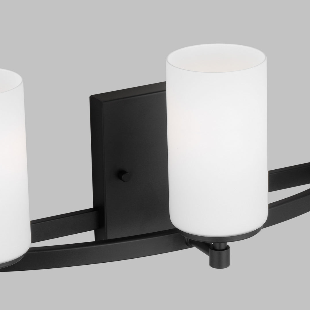 Generation Lighting Canada - 4424603-112 - Three Light Wall / Bath - Alturas - Midnight Black
