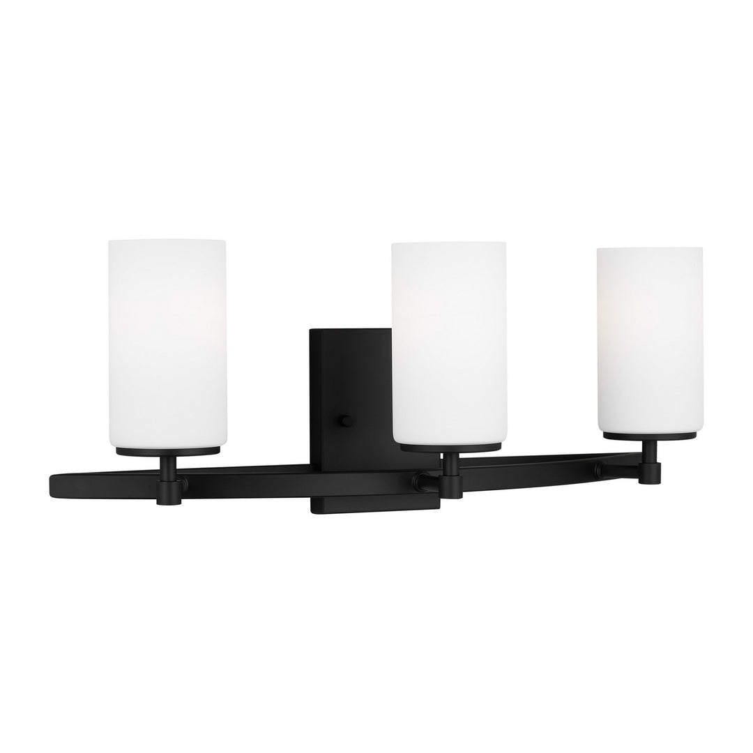 Generation Lighting Canada - 4424603-112 - Three Light Wall / Bath - Alturas - Midnight Black
