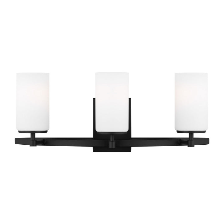 Generation Lighting Canada - 4424603-112 - Three Light Wall / Bath - Alturas - Midnight Black