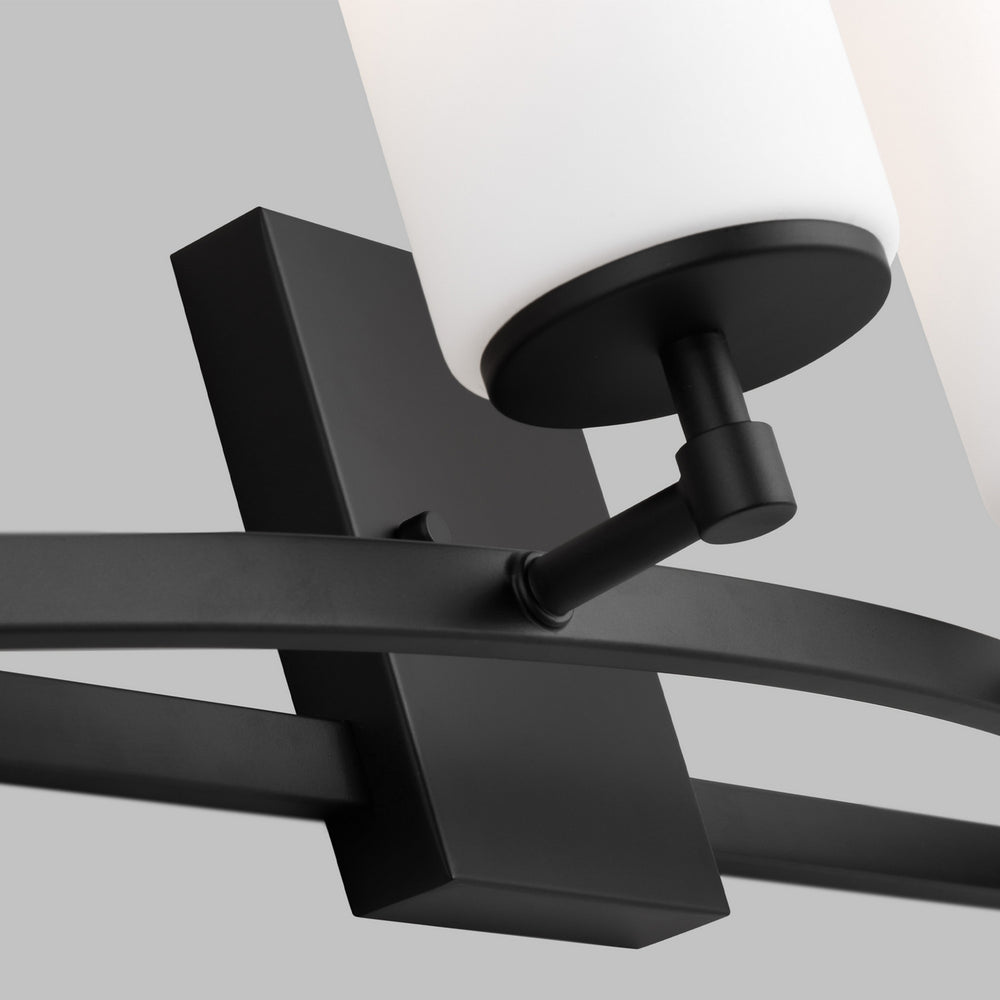 Generation Lighting Canada - 4424604EN3-112 - Four Light Wall / Bath - Alturas - Midnight Black