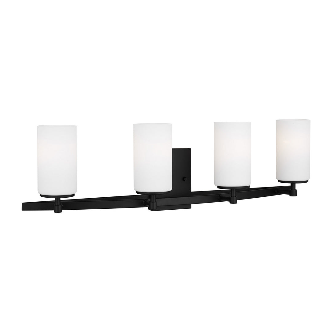 Generation Lighting Canada - 4424604EN3-112 - Four Light Wall / Bath - Alturas - Midnight Black
