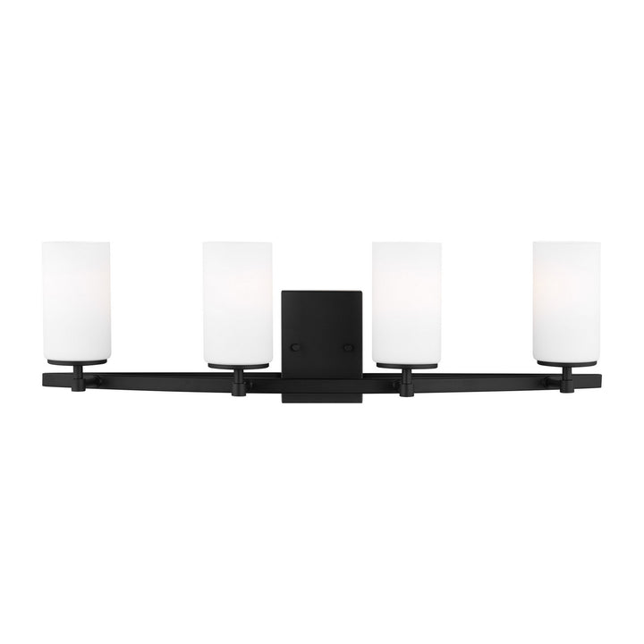 Generation Lighting Canada - 4424604EN3-112 - Four Light Wall / Bath - Alturas - Midnight Black