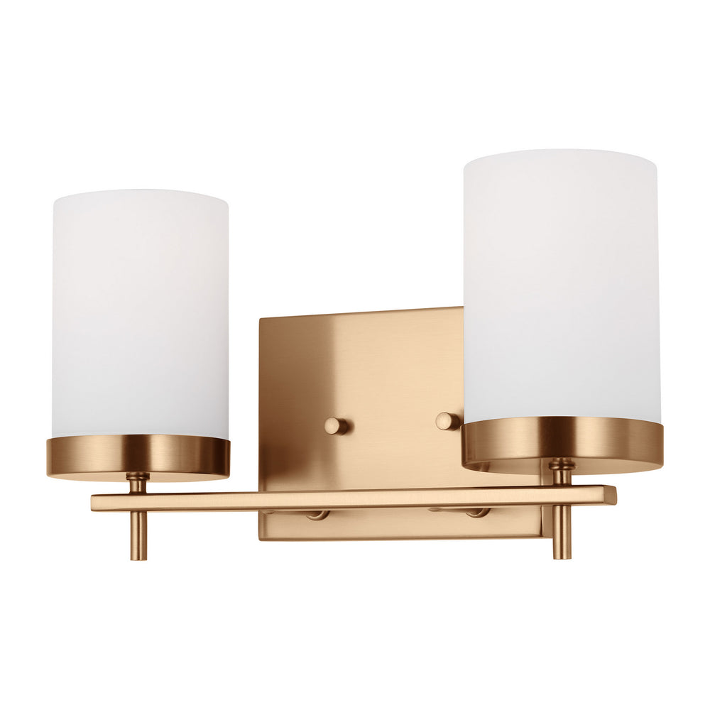 Visual Comfort Studio Canada - 4490302EN3-848 - Two Light Bath - Zire - Satin Brass