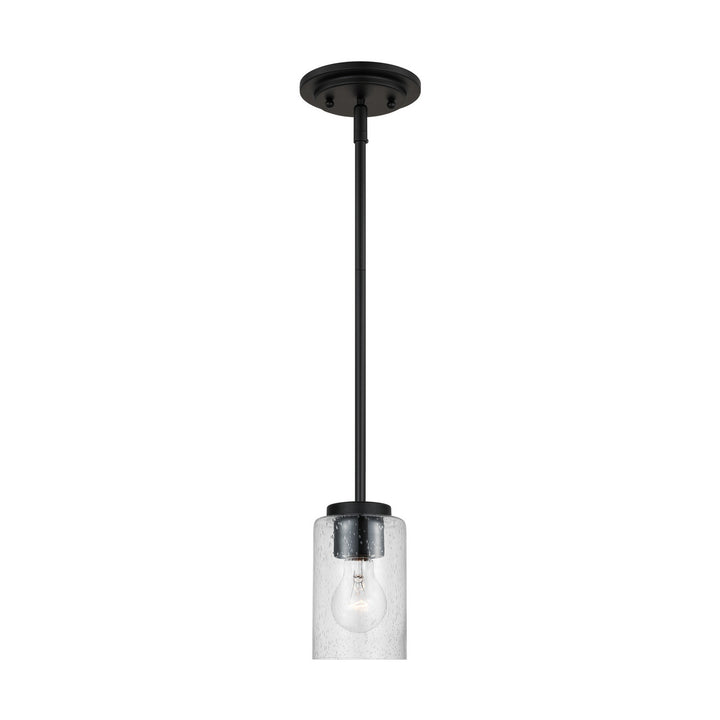 Generation Lighting Canada - 61170-112 - One Light Mini-Pendant - Oslo - Midnight Black