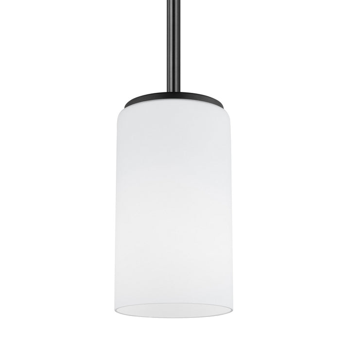 Generation Lighting Canada - 6124601-112 - One Light Mini-Pendant - Alturas - Midnight Black