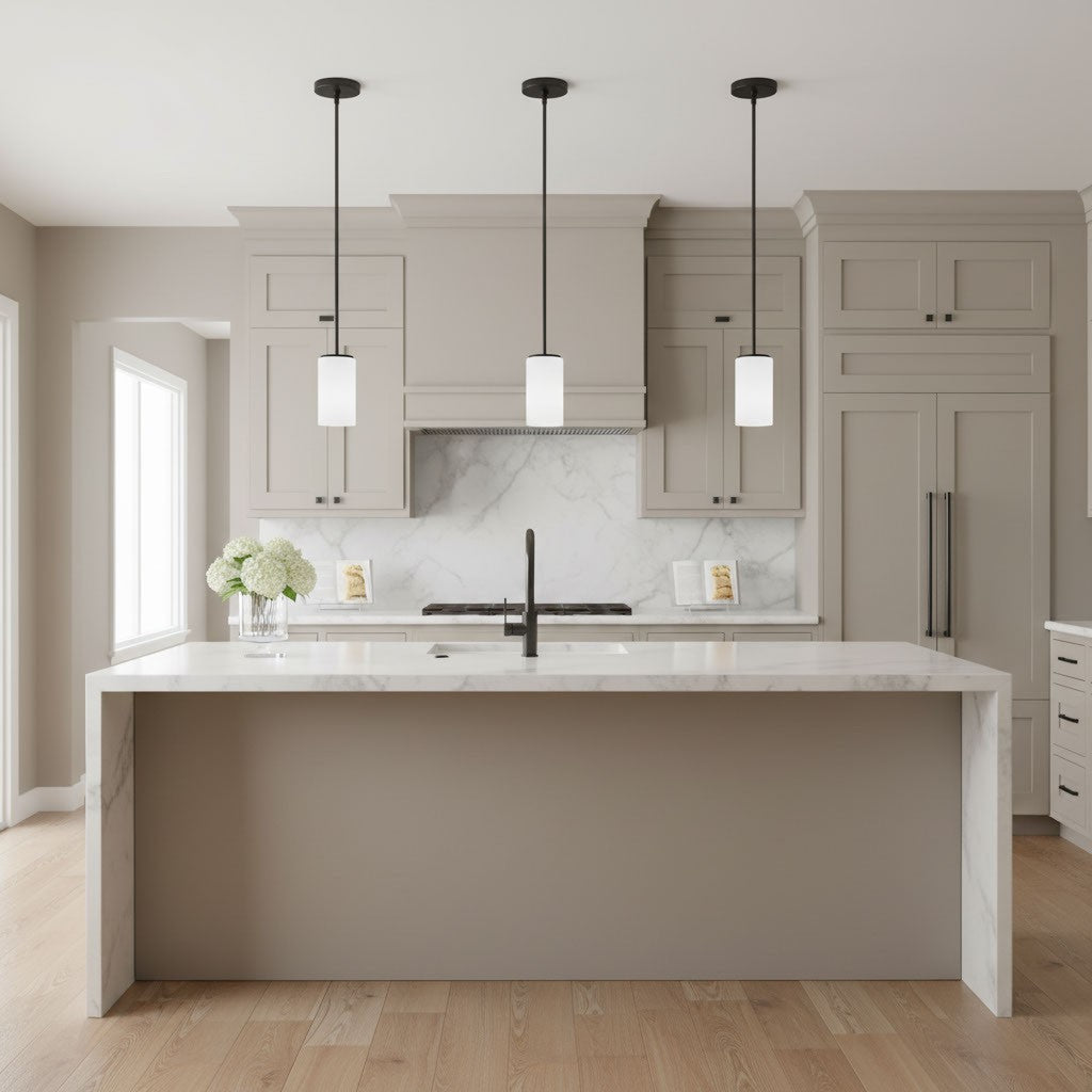 Generation Lighting Canada - 6124601-112 - One Light Mini-Pendant - Alturas - Midnight Black