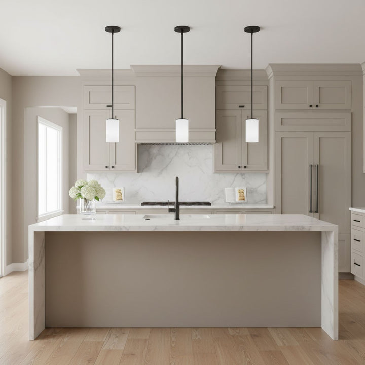 Generation Lighting Canada - 6124601-112 - One Light Mini-Pendant - Alturas - Midnight Black