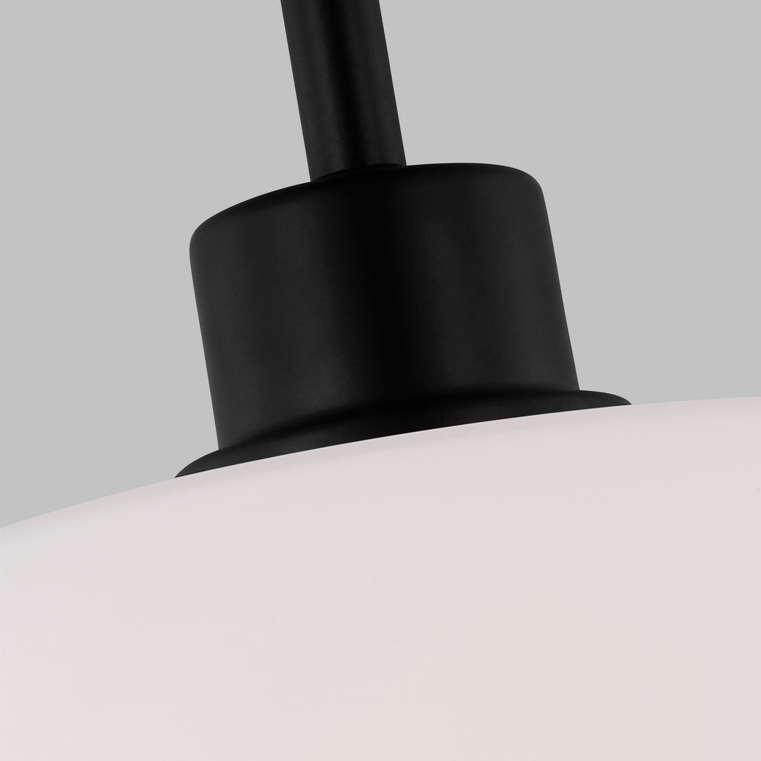 Generation Lighting Canada - 6128801EN3-112 - One Light Mini-Pendant - Canfield - Midnight Black