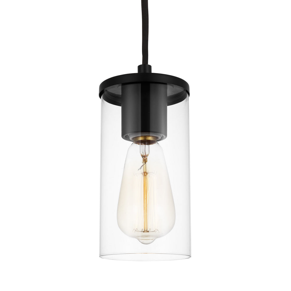 Visual Comfort Studio Canada - 6190301-112 - One Light Mini-Pendant - Zire - Midnight Black