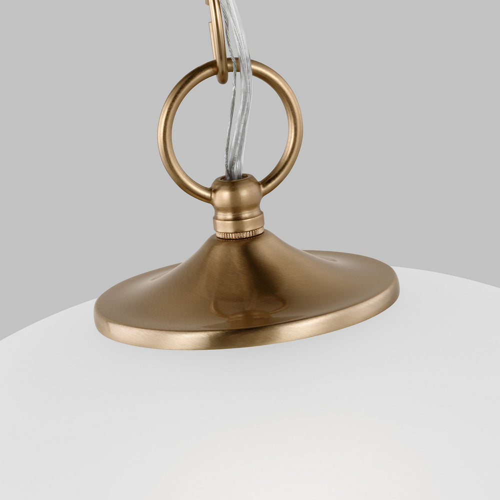 Generation Lighting Canada - 6516501-848 - One Light Pendant - Geary - Satin Brass