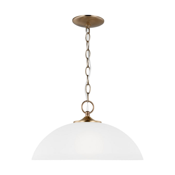 Generation Lighting Canada - 6516501-848 - One Light Pendant - Geary - Satin Brass