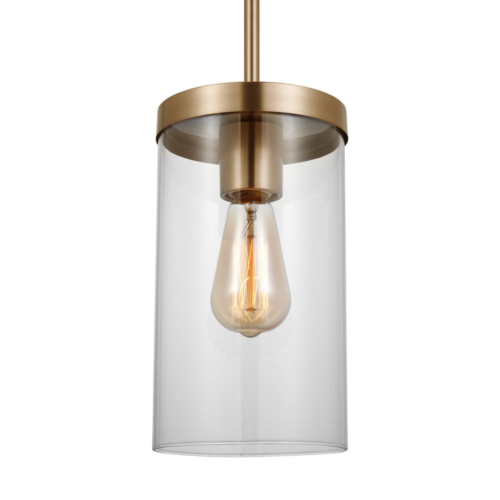 Visual Comfort Studio Canada - 6590301-848 - One Light Pendant - Zire - Satin Brass