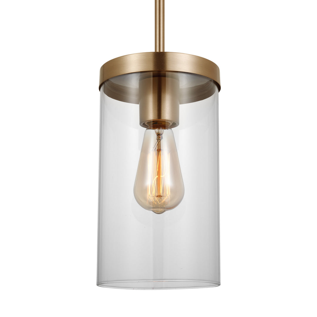 Visual Comfort Studio Canada - 6590301-848 - One Light Pendant - Zire - Satin Brass