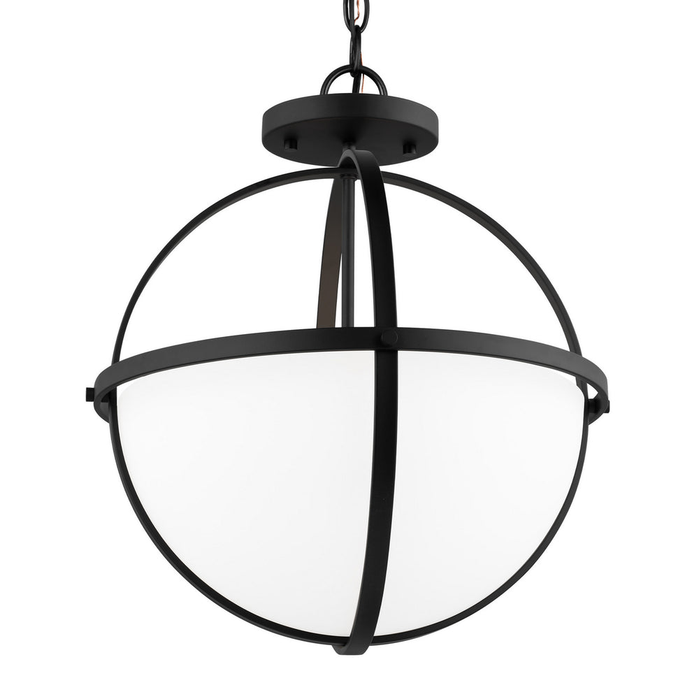 Generation Lighting Canada - 6624603-112 - Three Light Pendant - Alturas - Midnight Black