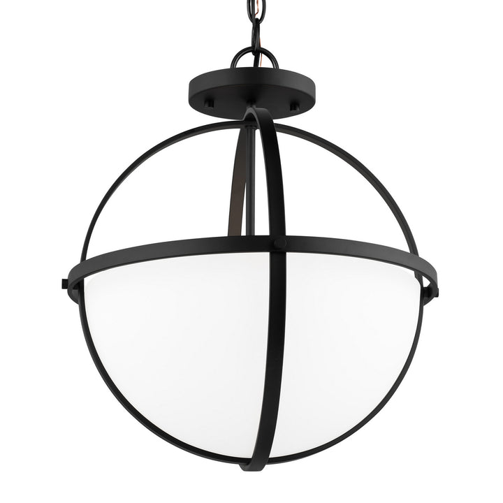 Generation Lighting Canada - 6624603-112 - Three Light Pendant - Alturas - Midnight Black