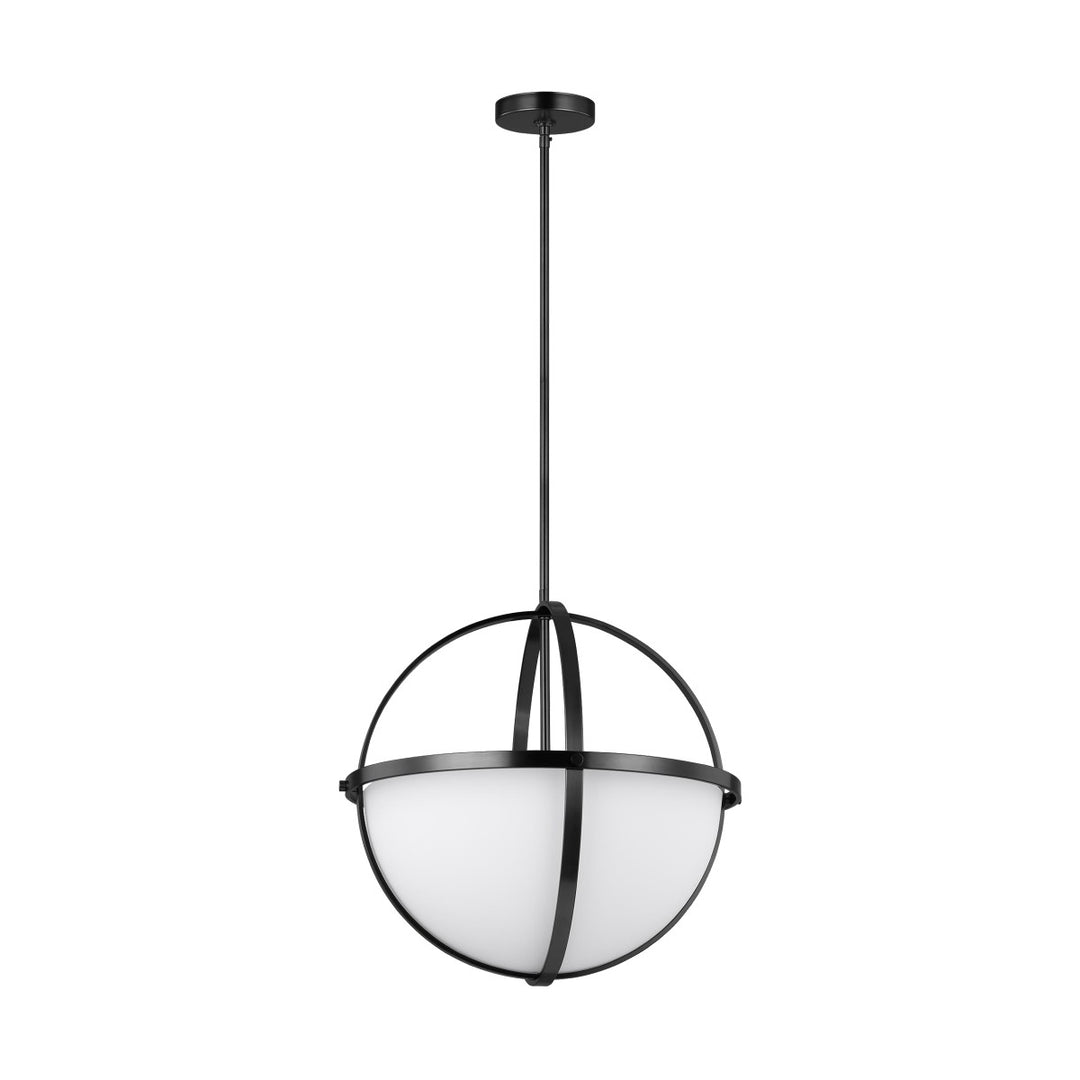 Generation Lighting Canada - 6624603-112 - Three Light Pendant - Alturas - Midnight Black