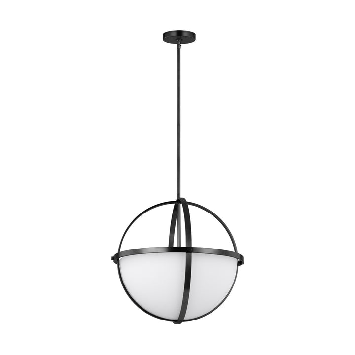 Generation Lighting Canada - 6624603EN3-112 - Three Light Pendant - Alturas - Midnight Black