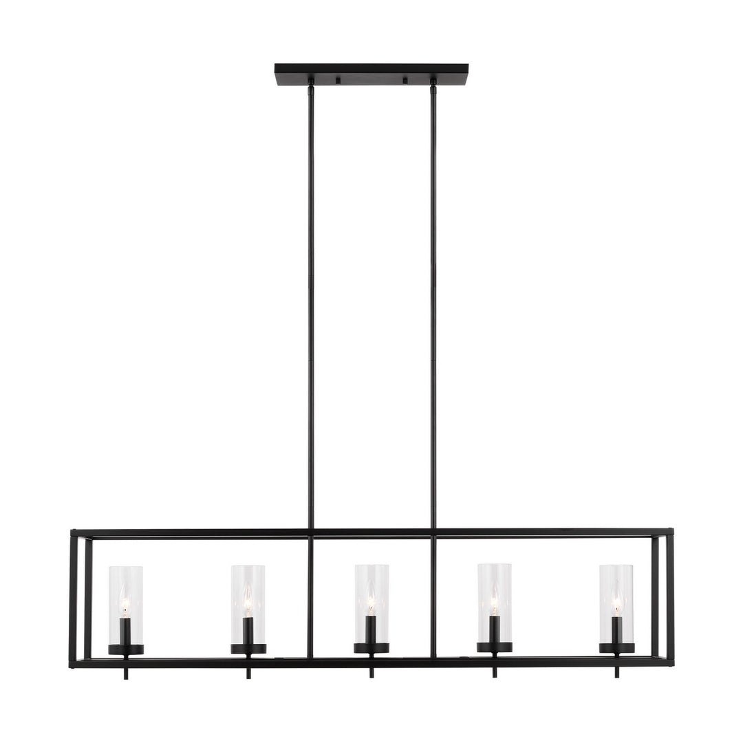 Visual Comfort Studio Canada - 6690305-112 - Five Light Island Pendant - Zire - Midnight Black