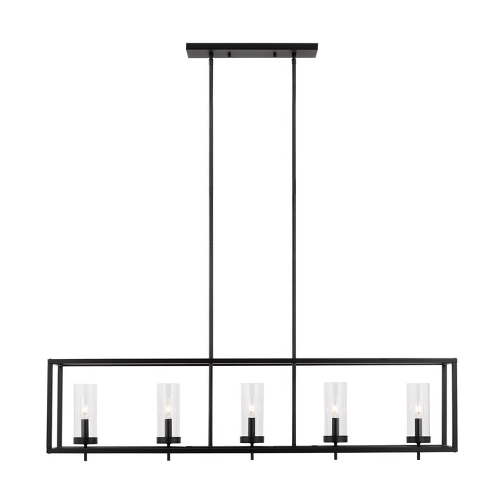 Visual Comfort Studio Canada - 6690305-112 - Five Light Island Pendant - Zire - Midnight Black