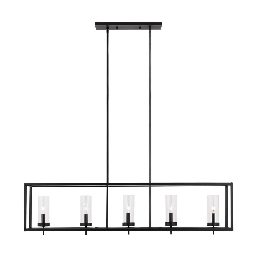 Visual Comfort Studio Canada - 6690305EN-112 - Five Light Island Pendant - Zire - Midnight Black
