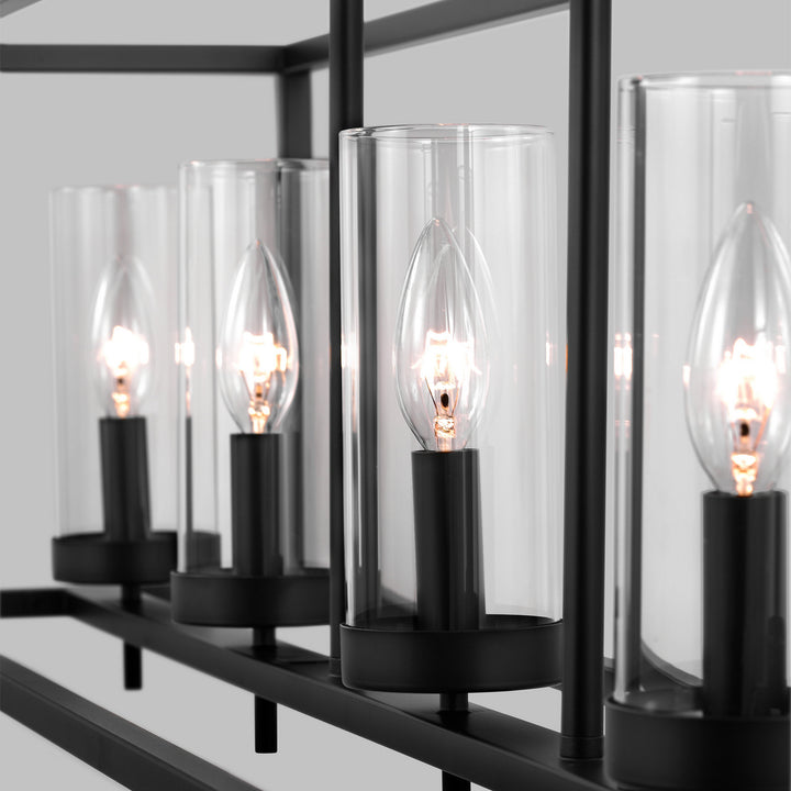 Visual Comfort Studio Canada - 6690305EN-112 - Five Light Island Pendant - Zire - Midnight Black