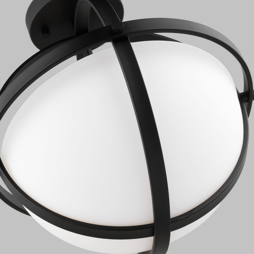 Generation Lighting Canada - 7724602EN3-112 - Two Light Semi-Flush Convertible Pendant - Alturas - Midnight Black