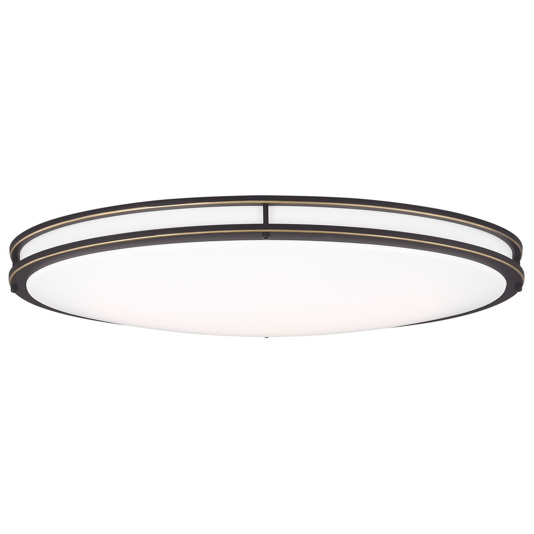 Mahone LED Flush Mount in Antique Bronze - available from The Lighting Shoppe, trusted by Canadian homeowners