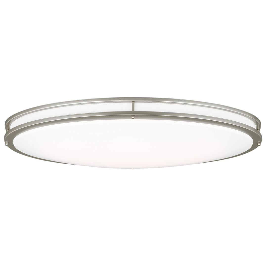 Mahone LED Flush Mount in Painted Brushed Nickel - available from The Lighting Shoppe, trusted by Canadian homeowners