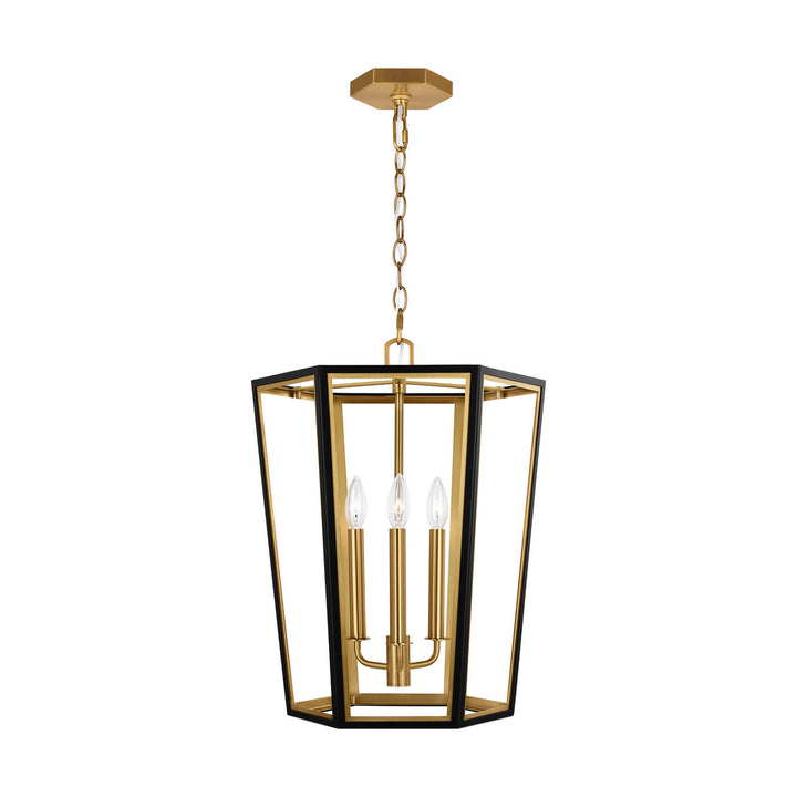 Visual Comfort Studio Canada - AC1083MBKBBS - Three Light Lantern - Curt - Midnight Black
