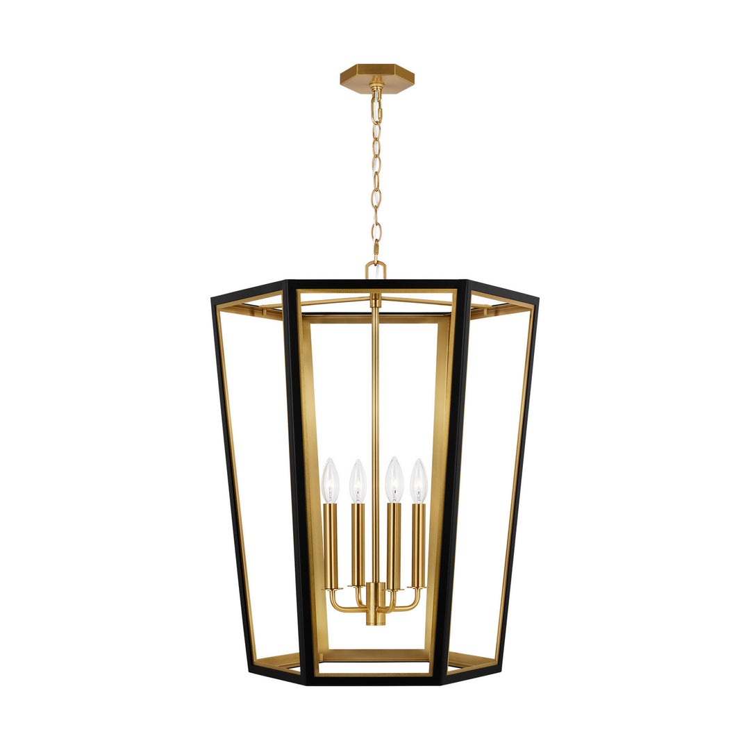 Visual Comfort Studio Canada - AC1094MBKBBS - Four Light Lantern - Curt - Midnight Black