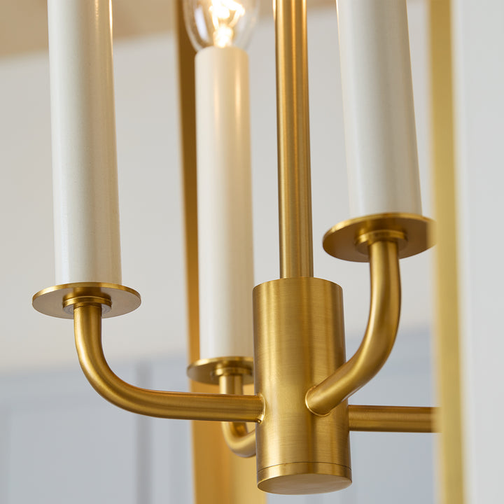 Visual Comfort Studio Canada - AC1094MWTBBS - Four Light Lantern - Curt - Matte White