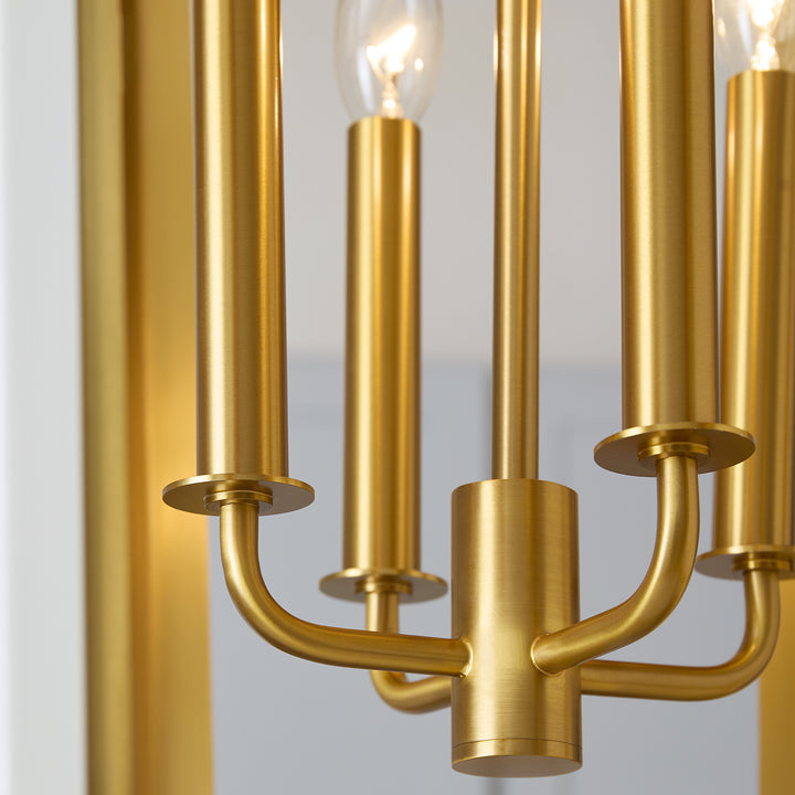 Visual Comfort Studio Canada - AC1094MWTBBS - Four Light Lantern - Curt - Matte White