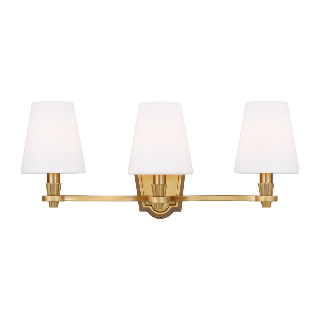 Visual Comfort Studio Canada - AV1003BBS - Three Light Vanity - Paisley - Burnished Brass