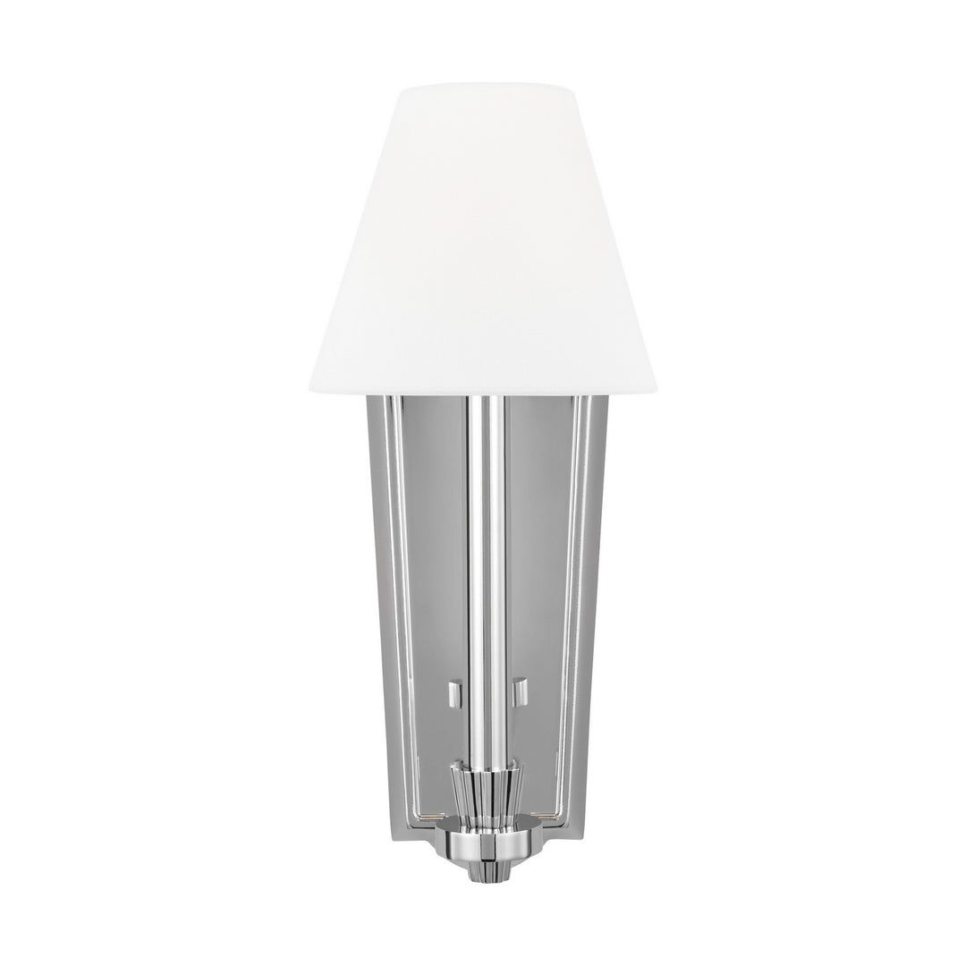 Paisley One Light Wall Sconce in Polished Nickel - available from The Lighting Shoppe, trusted by Canadian homeowners