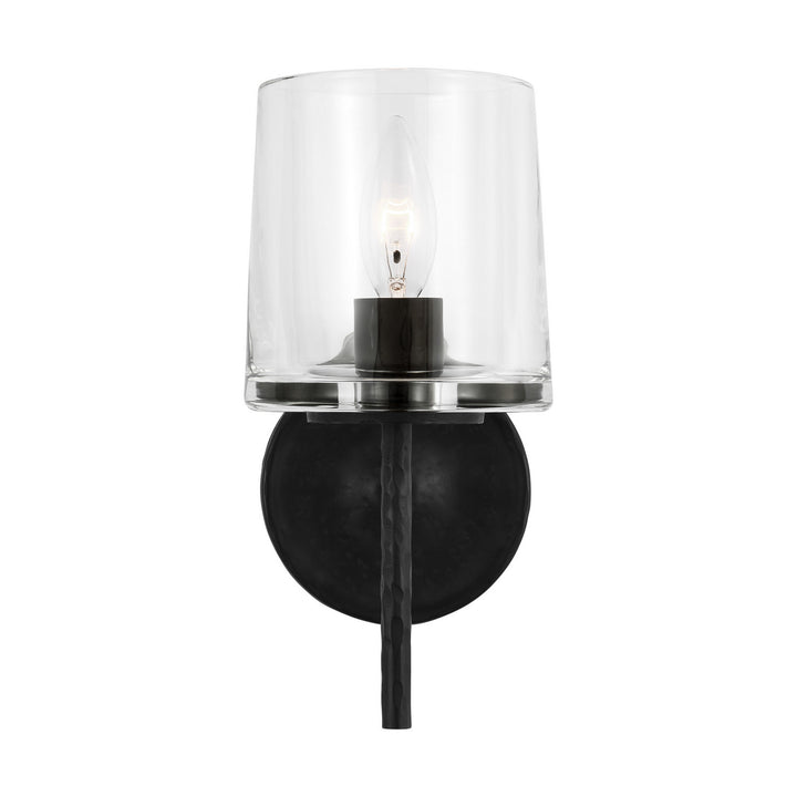 Marietta One Light Wall Sconce in Aged Iron - available from The Lighting Shoppe, trusted by Canadian homeowners